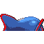 Kyogre back-facing sprite from Pokémon Sapphire
