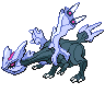 Kyurem shiny front-facing sprite from Pokémon Black