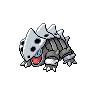 Lairon front-facing sprite from Pokémon Black 2