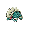 Lairon shiny front-facing sprite from Pokémon Black 2