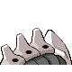 Lairon back-facing sprite from Pokémon Pearl