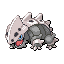 Lairon front-facing sprite from Pokémon Emerald