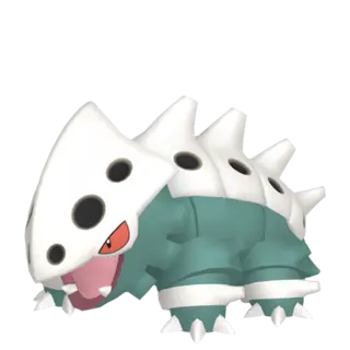 Lairon shiny front-facing sprite from Legends Za
