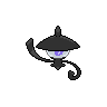 Lampent back-facing sprite from Pokémon Black 2