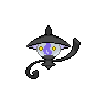 Lampent front-facing sprite from Pokémon Black