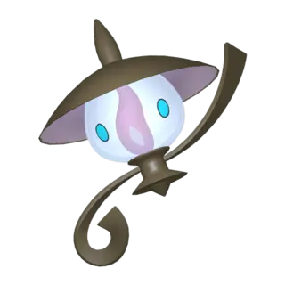 Lampent shiny front-facing sprite from Pokémon Omega Ruby