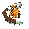 Landorus shiny front-facing sprite from Pokémon White