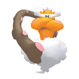 Landorus front-facing sprite from Pokémon Legends: Arceus