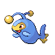 Lanturn front-facing sprite from Pokémon Diamond