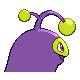 Lanturn shiny back-facing sprite from Pokémon Diamond