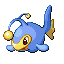 Lanturn front-facing sprite from Pokémon Emerald