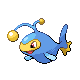 Lanturn front-facing sprite from Pokémon HeartGold