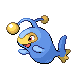 Lanturn front-facing sprite from Pokémon Platinum