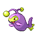Lanturn shiny front-facing sprite from Pokémon Platinum