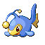 Lanturn front-facing sprite from Pokémon Sapphire
