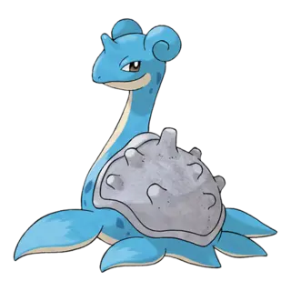 Lapras official artwork