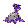 Lapras shiny back-facing sprite from Pokémon Black 2