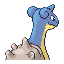 Lapras back-facing sprite from Pokémon FireRed