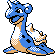 Lapras front-facing sprite from Pokémon Gold