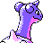 Lapras shiny back-facing sprite from Pokémon Gold