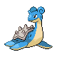 Lapras front-facing sprite from Pokémon SoulSilver