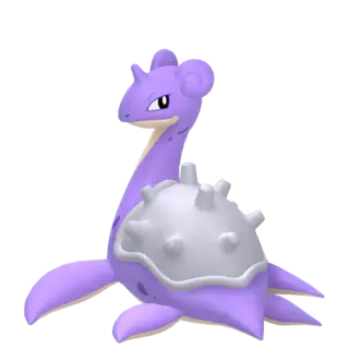 Lapras shiny front-facing sprite from Pokémon Moon