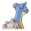 Lapras back-facing sprite from Pokémon Ruby