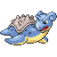 Lapras front-facing sprite from Pokémon Ruby