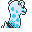 Lapras back-facing sprite from Pokémon Yellow
