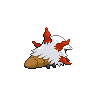 Larvesta back-facing sprite from Pokémon White 2