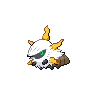 Larvesta shiny front-facing sprite from Pokémon White 2
