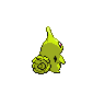 Larvitar shiny back-facing sprite from Pokémon White 2