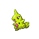 Larvitar shiny front-facing sprite from Pokémon Diamond