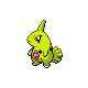Larvitar shiny front-facing sprite from Pokémon HeartGold