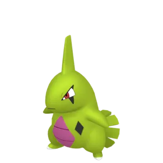 Larvitar shiny front-facing sprite from Pokémon Shield