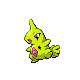 Larvitar shiny front-facing sprite from Pokémon Platinum