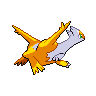 Latias shiny back-facing sprite from Pokémon White