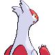 Latias back-facing sprite from Pokémon Diamond