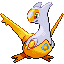 Latias shiny front-facing sprite from Pokémon Emerald