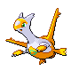 Latias shiny front-facing sprite from Pokémon HeartGold