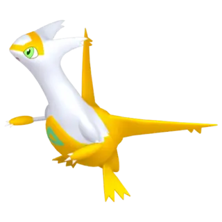 Latias shiny front-facing sprite from Pokémon Y