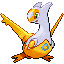 Latias shiny front-facing sprite from Pokémon Sapphire