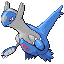Latios front-facing sprite from Pokémon Emerald