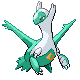 Latios shiny front-facing sprite from Pokémon HeartGold