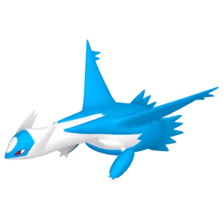 Latios front-facing sprite from Pokémon Omega Ruby