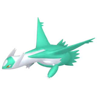 Latios shiny front-facing sprite from Pokémon Omega Ruby