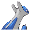 Latios back-facing sprite from Pokémon Sapphire