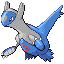 Latios front-facing sprite from Pokémon Sapphire