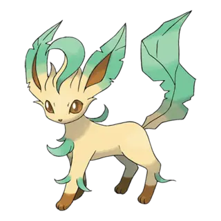 Leafeon official artwork