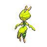 Leavanny shiny back-facing sprite from Pokémon White 2
